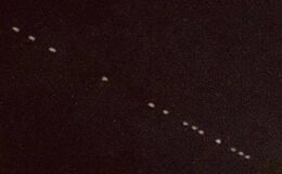 Starlink uyduları Milas’ta görüldü