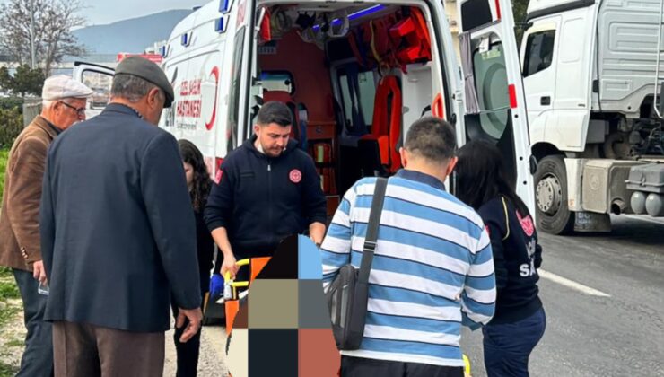 Milas’ta Trafik Kazası: Yaya Yaralandı