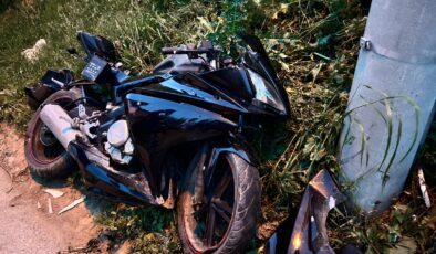 Milas’ta korkutan motosiklet kazası: 2 yaralı