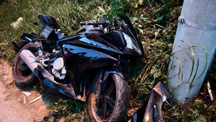 Milas’ta korkutan motosiklet kazası: 2 yaralı