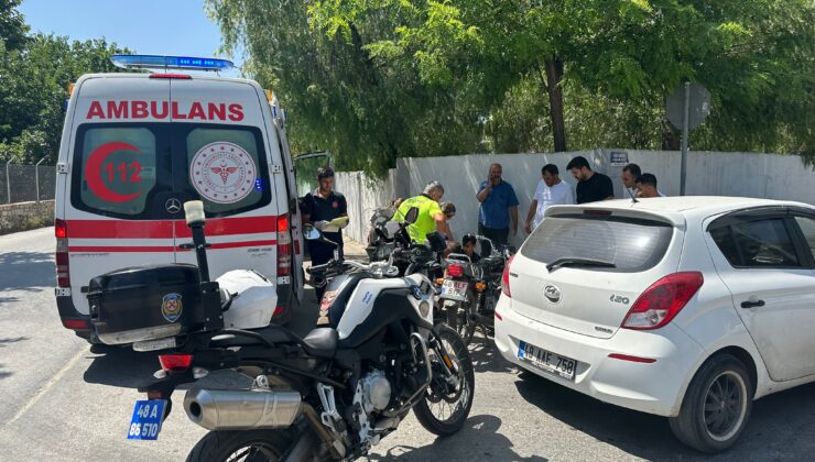 Milas’ta Motosiklet Kazası: 2 Yaralı