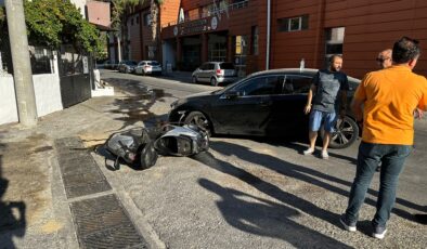 Milas’ta motosiklet kazası, 13 yaşındaki çocuk kaza yerinden kaçtı