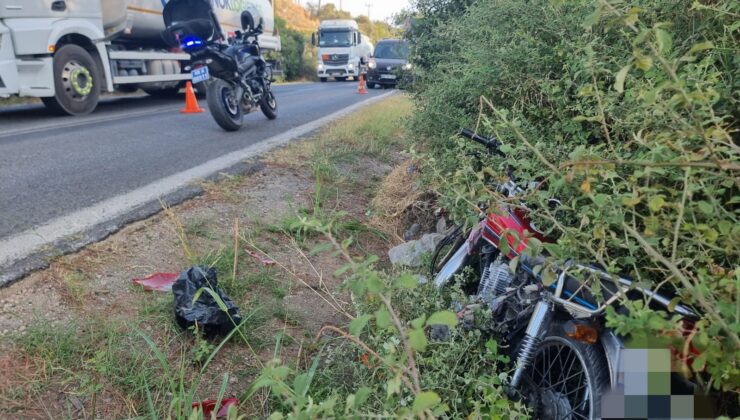 Milas’ta Gizemli Kazada Motosiklet Sürücüsü Ortadan Kayboldu