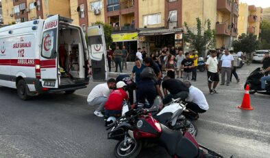 Milas’ta İki Motosiklet Çarpıştı Faciadan Dönüldü