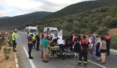 Milas-Söke Karayolu’nda Minibüs Kazası: 6 Yaralı