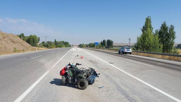 Milas’ta Feci Kaza: ATV Aracı Park Halindeki Kamyona Çarptı: 1 Ağır Yaralı