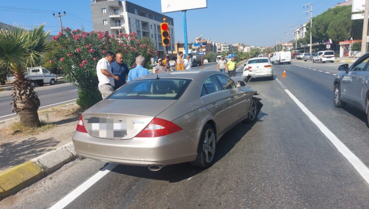 Milas, Balçık Kavşağı’nda Meydana Gelen Trafik Kazasında İki Kişi Yaralandı