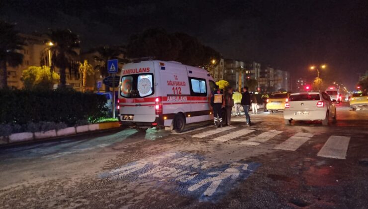 Milas Halilbey Bulvarı’nda Trafik Kazası: Otomobil Yayaya Çarptı