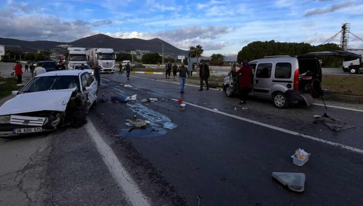 Milas Ofis Kavşağı’nda Trafik Kazası: 1 Yaralı, Otomobil Hurdaya Döndü