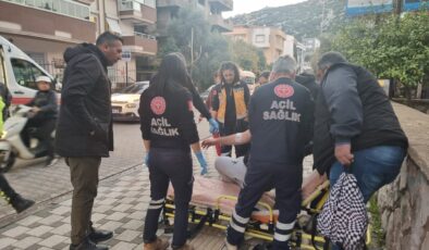 Milas’ta Motosiklet Yayaya Çarptı: 2 Yaralı