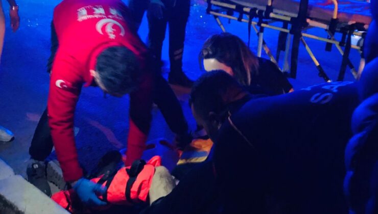 Milas’ta Motosiklet ile Otomobilin Çarpışması Sonucu 1 Kişi Yaralandı