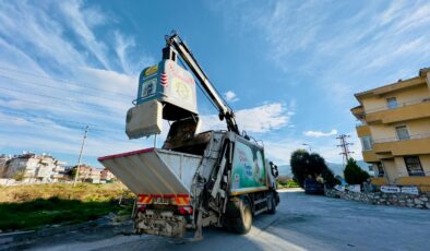 Milas’ın 7 Mahallesine 350 Adet Akıllı Sistem Yerüstü Çöp Konteyneri