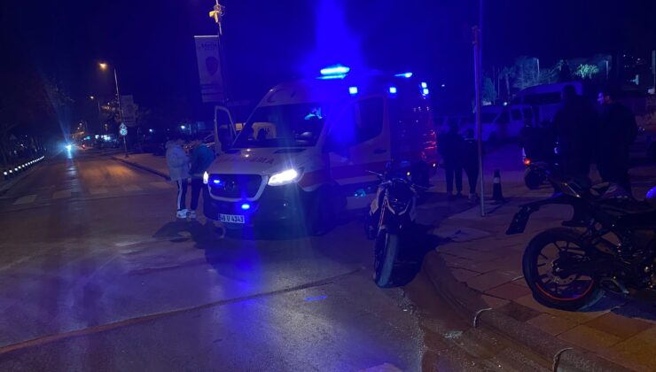 Milas’ta İki Motosiklet Çarpıştı, 1 Kişi Yaralandı