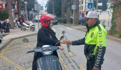 Milas’ta Kadın Sürücülere Özel Sürpriz Denetim