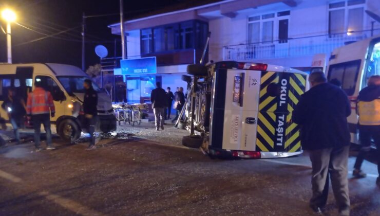 Milas’ta Personel Taşıyan Minibüsler Çarpıştı: 29 Kişi Yaralandı