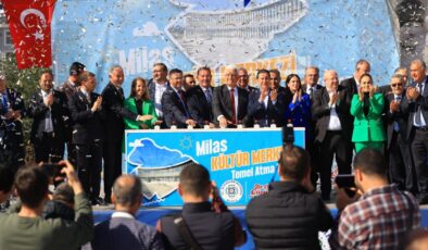 Milas Kültür Merkezinin Temel Atma Töreni Yapıldı