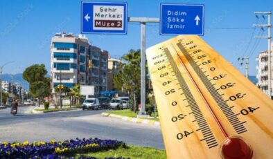 Milas’ta Hava Sıcaklıkları Artış Gösteriyor