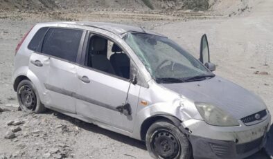 Milas’ta Kontrolden Çıkan Otomobil Takla Attı: Sürücü Yaralandı