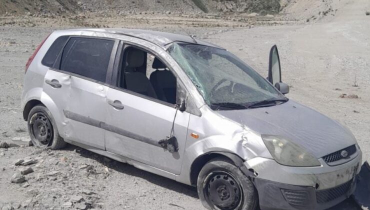 Milas’ta Kontrolden Çıkan Otomobil Takla Attı: Sürücü Yaralandı