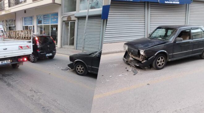 Milas’ta Otomobil Çarpıştı: İki Kişi Yaralandı