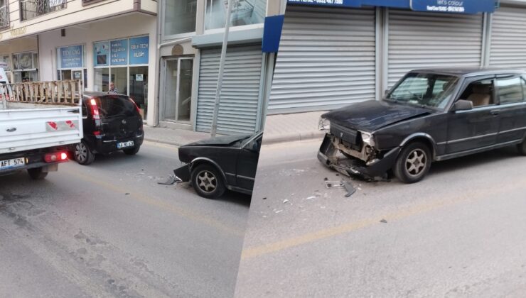 Milas’ta Otomobil Çarpıştı: İki Kişi Yaralandı